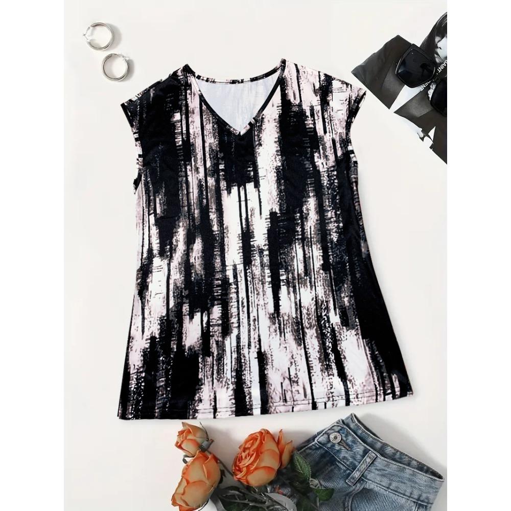 Женская летняя рабочая блузка с V-образным вырезом и коротким рукавом, рубашка с лацканами, топ-туника