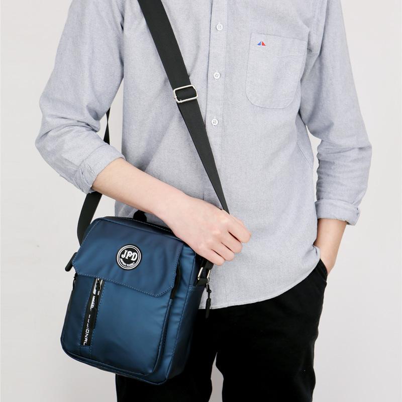 Мужская сумка через плечо, водонепроницаемая, деловая, повседневная, мужская сумка, большая вместимость, многофункциональная, дорожная сумка через плечо