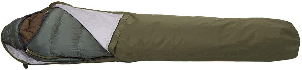 Чехол для сна PuroMonte Outdoor Camping, легкий, 3-слойный, оливковый GFC55