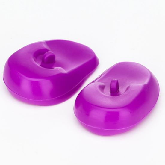 1 Pair Ear Cover Fully Protect Ear Caps Hair Ergonomics Design Coloring Dyeing Accessories for Home