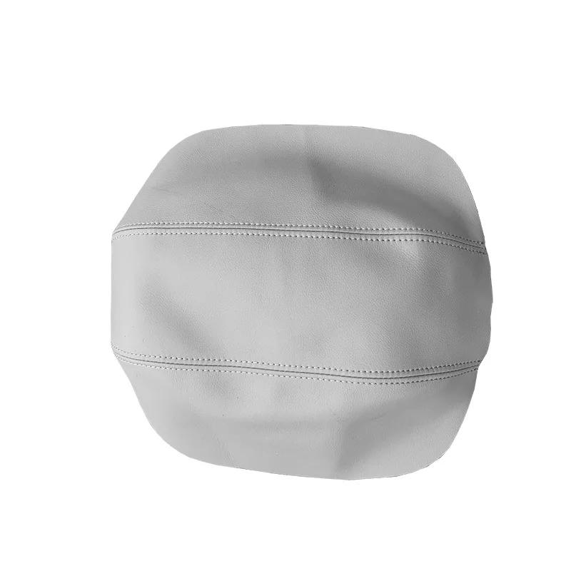 Для Volvo S80 1999 2000 2001 2002 2003 2004 2005 2006 Микрофибровая кожаная центральная консоль подлокотник ящик защитная отделка