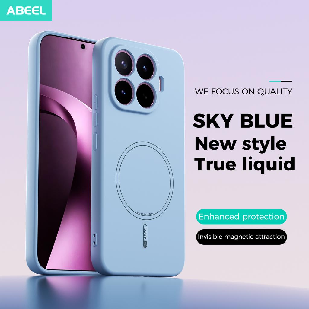 Для Xiaomi 17T/17T Pro Чехол Чистый Минималистичный Прочный Жидкий Силикон Магнитный Устойчивый к Царапинам Чехол Для Xiaomi 17 T Funda