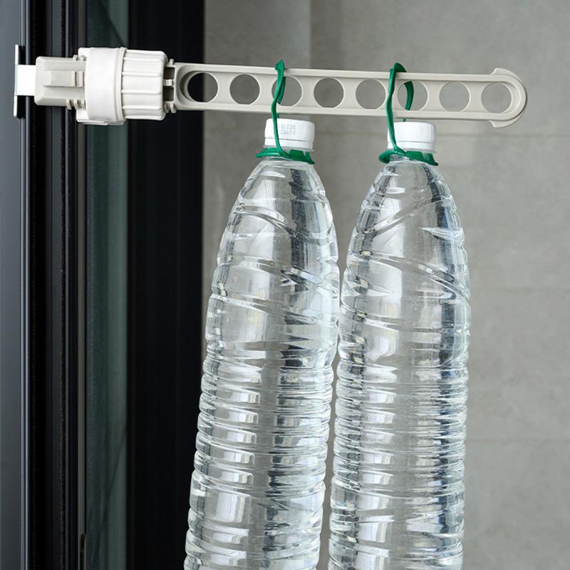 Сушилка для одежды на балконе, настенная сушилка для одежды, сушилка для ванной комнаты, экономия места в помещении, сушилка с 8 отверстиями