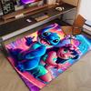 1pc S-Stitch Design Printed Area Rug Carpet for Bedroom Living Room Home Decor Rugs Mat Non Slip Mat Rug for Bedside