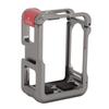 Action Camera Cage with Magnetic Base Anti Slip Pad Easy Disassembly Aluminum Alloy Protective Frame
