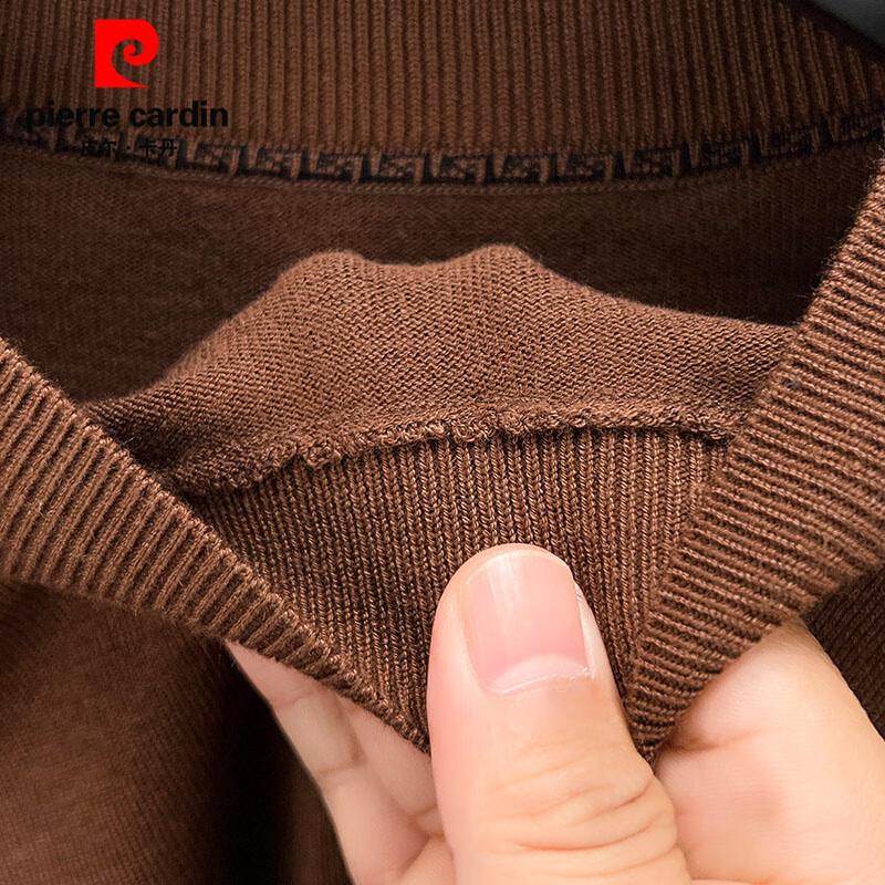 Мужской свитер с высоким воротником Pierre Cardin из смесовой шерсти