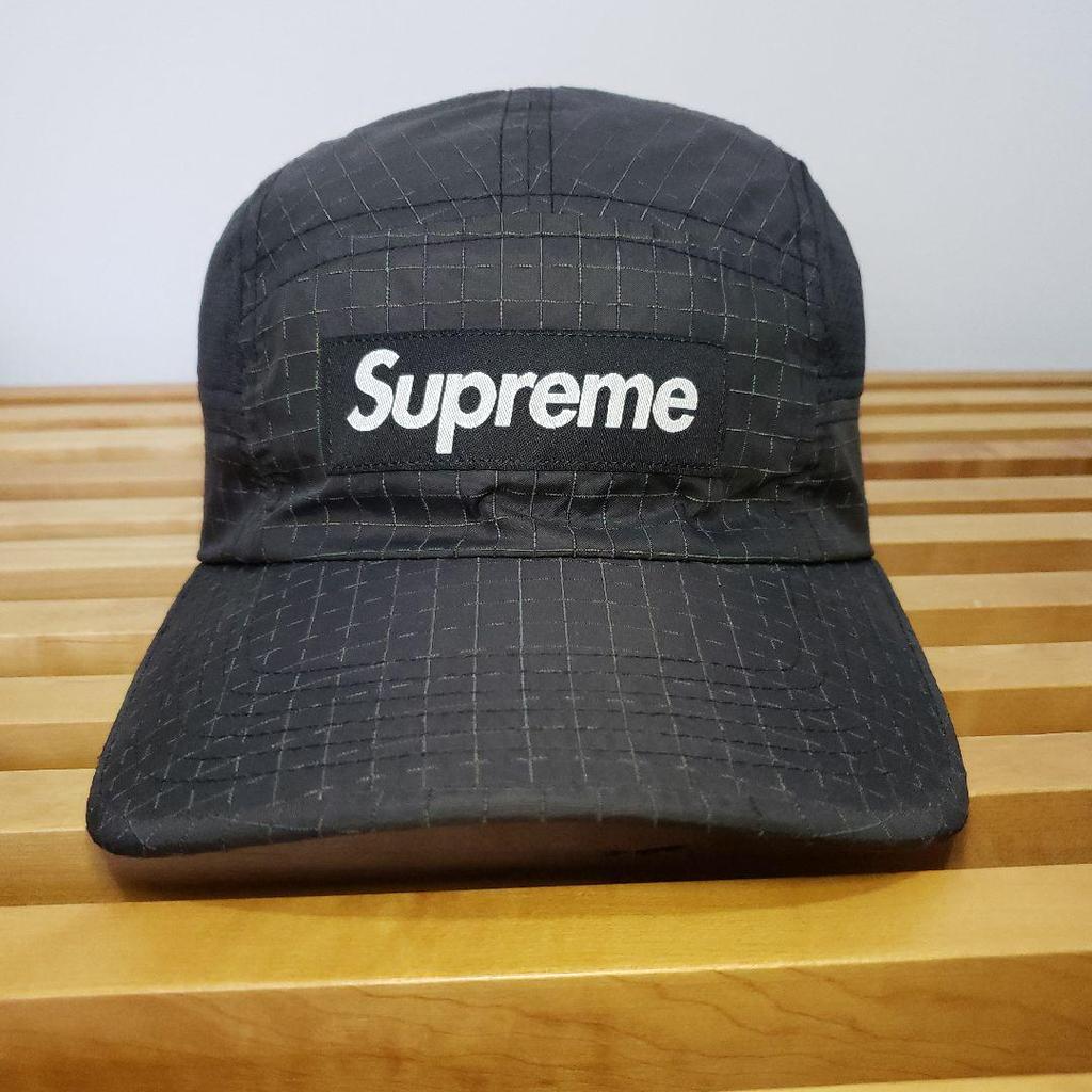 [USED] Supreme Reflective Ripstop Camp Cap Summer Cool