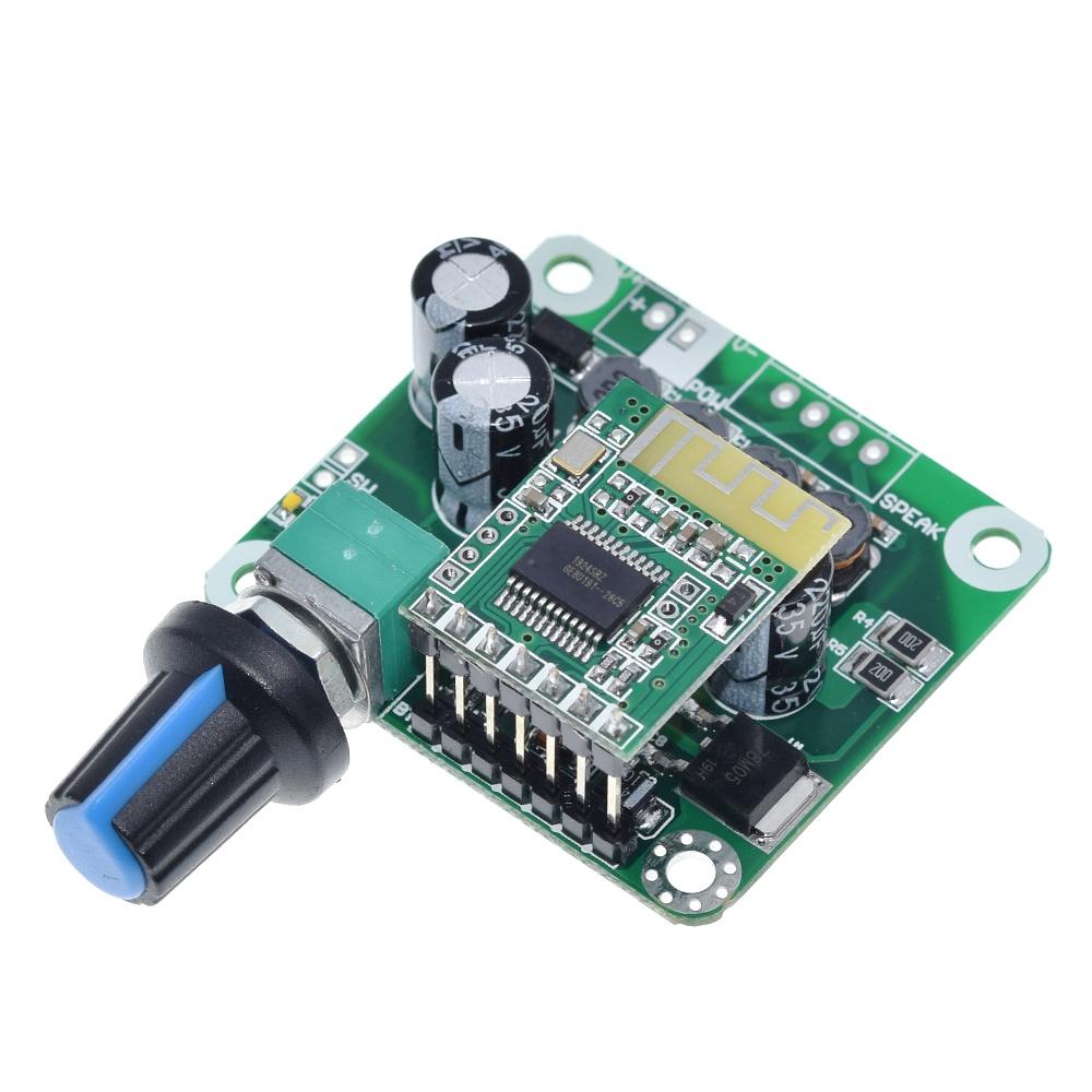 TZT 1/2/5 шт. TPA3110 Bluetooth 4.2 15 Вт+15 Вт Цифровой аудиоусилитель мощности Плата-модуль 12 В-24 В для USB-динамика, Портативного динамика