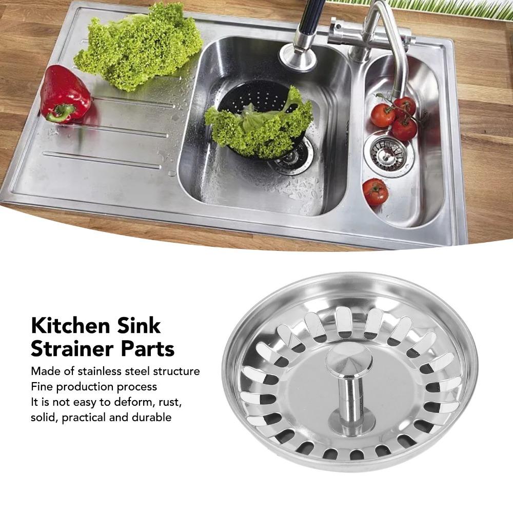 Bottom Stopper Sink Basket Strainer Thickened Design Drain Filter Strainer Sink Strainer Bar Sink