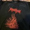 Immolation Band Винтажная Хлопковая Черная S234XL Для Мужчин Женщин Футболка MM185 Унисекс Футболка