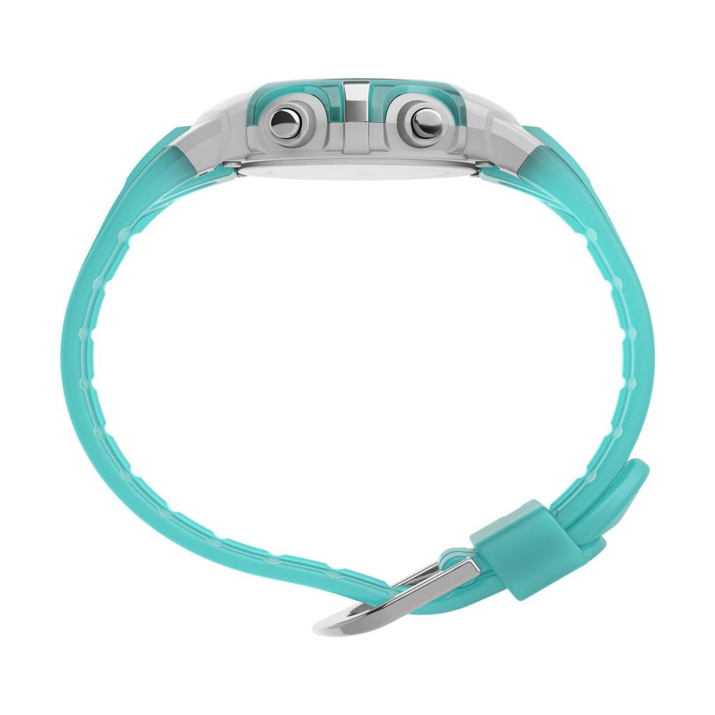 Часы Timex Uni Digital 33 мм, синие/серебристые тона/цифровые. , современное