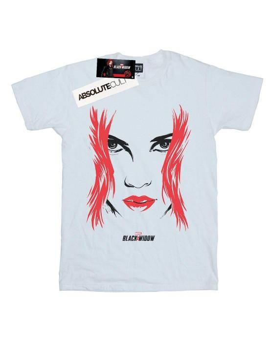 Marvel Mens Black Widow Movie Close-Up T-Shirt