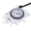 All In One Outdoor Hiking Camping Baseplate Compass Map Ruler Mini Ruler Cute Stationery Cute School Supplies