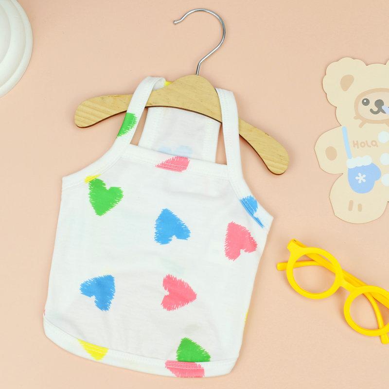 Полосатая толстовка для собак, одежда для маленьких собак, летняя одежда для щенков, мягкий жилет для кошек и собак, костюмы для собак породы бишон, чихуахуа