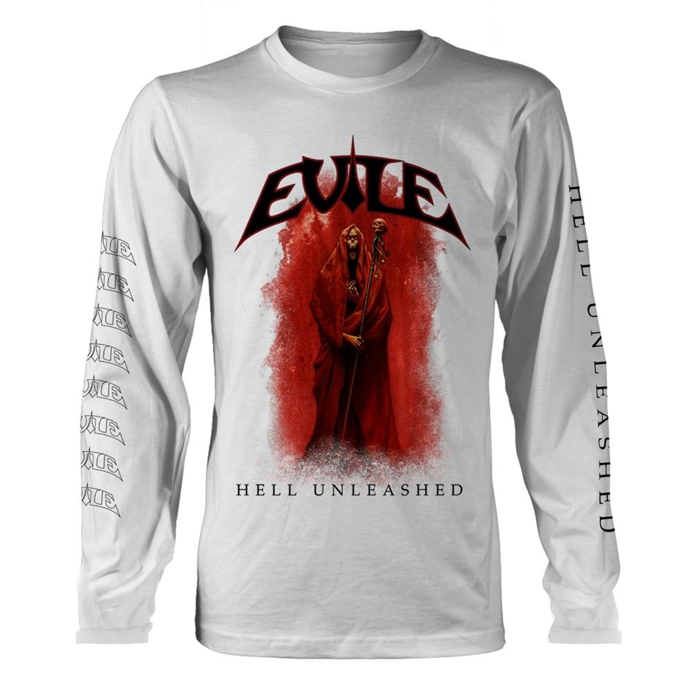 Футболка унисекс Evil Hell Unleashed с длинными рукавами для взрослых