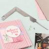 Multi-Function Book Cover Positioning Ruler 5-in-1 Gauge Ruler Durable Book Cover Guide