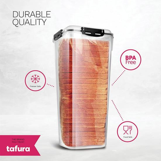 Контейнер для хранения хлеба Yousheng, герметичная коробка, пищевой, без BPA, большая емкость, чехол для хранения нарезанного тоста, сэндвич-хлеба с пылезащитной крышкой