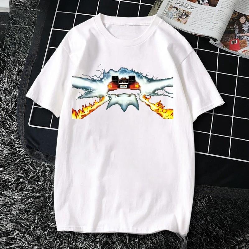 Футболка Cars Культовое ТВ Команда А Генерал Ли Кит Бэтмобиль Охотники за привидениями Назад в будущее 6615X Мультяшная мужская футболка Хипстерская Y2k футболка