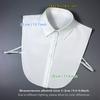 One  Blend False Collar Made of Oxford Fabric, Comfortable and Breathable, Practical, Versatile for Ladies, Available In M