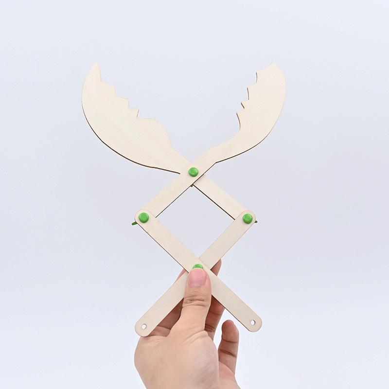 Набор для сборки DIY-модели гидравлических клещей ручной работы для детей - Креативный образовательный инструмент