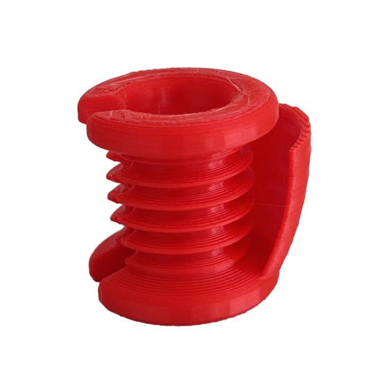 Напальчник для вязания крючком, 3D-печатный направляющий для пряжи, держатель для пальца, пластиковый направитель для нити, помощник для вязания крючком для вязальщиц