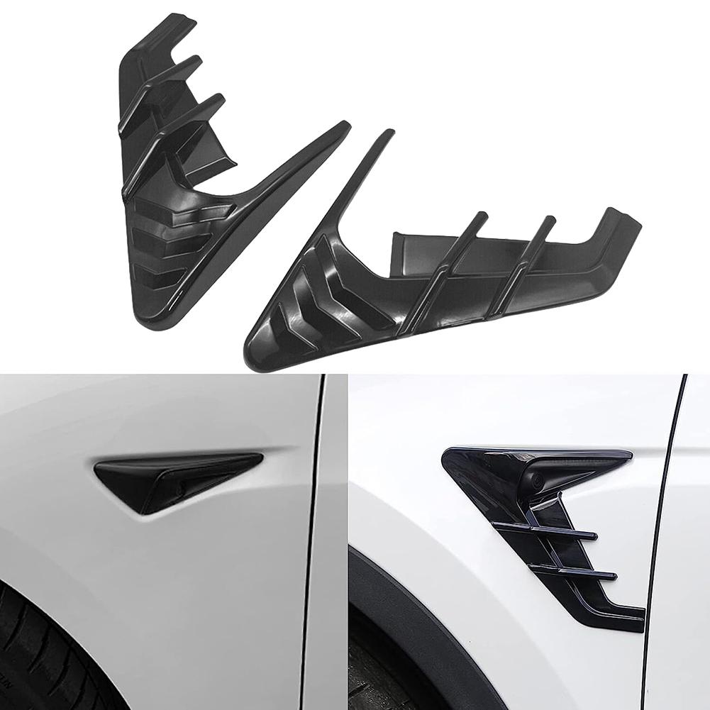 2 шт. защитная накладка на индикатор боковой камеры автомобиля для Tesla для модели 3 Y, автомобильные внешние декоративные компоненты