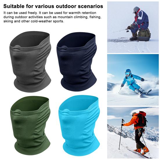 Ski Scarf Breathable Mesh Winter Sport Wrap Outdoor Cycling Fishing Skiing Helmet Liner Warm Cold Weather Gear