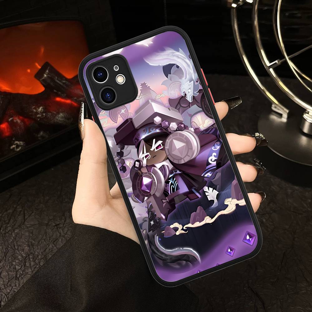 Чехол для телефона Cookie Run Kingdom Для IPhone 16 15 14 Plus 15 13 12 11 Pro Max X XS MAX Матовый чехол
