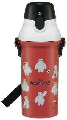 Бутылка для воды Skater Plastic 480 мл антибактериальная Disney Baymax Сделано в Японии Детская PSB5SANAG-A