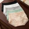 High Waist Lace Butt Lifter Briefs Cotton Crotch Tummy Control Women Underwear Waist Trainer Belly Contracting Lace Shapers Girl