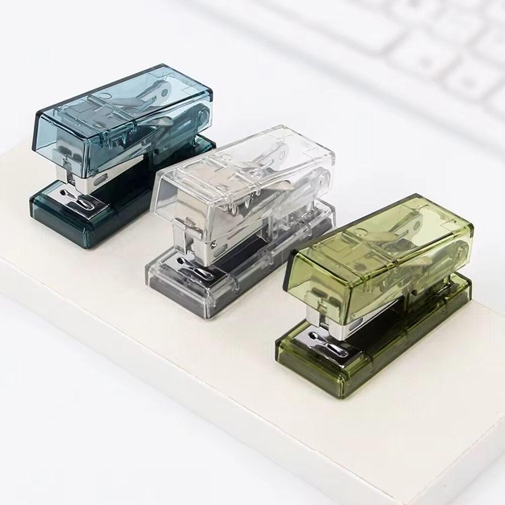 with 1000 Staples Office Binding Tools Transparent Paper Binder Set Paper Staplers Stationery
