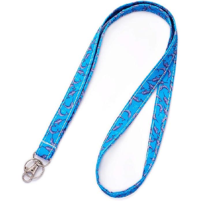 Otter Lanyard Gifts Lanyards for ID Badges Keys Long Neck Cute Cartoons Anime Otters Gift for Women Teacher Lanyard String for Kids