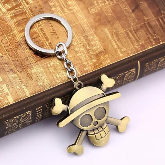 Аниме One Piece Череп Кулон Брелок Брелок Декор