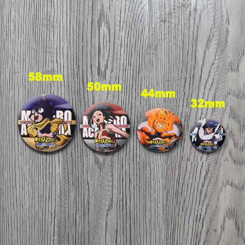 Cartoon Anime Character Izuku Katsuki Bakugo Enamel Pins Manga My Hero Academia Brooches Accessories Bag Hat Lapel Pins Gifts