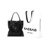 ISSEY MIYAKE Prism PVC One Shoulder Handbag Women's Black BB16-AG047-16