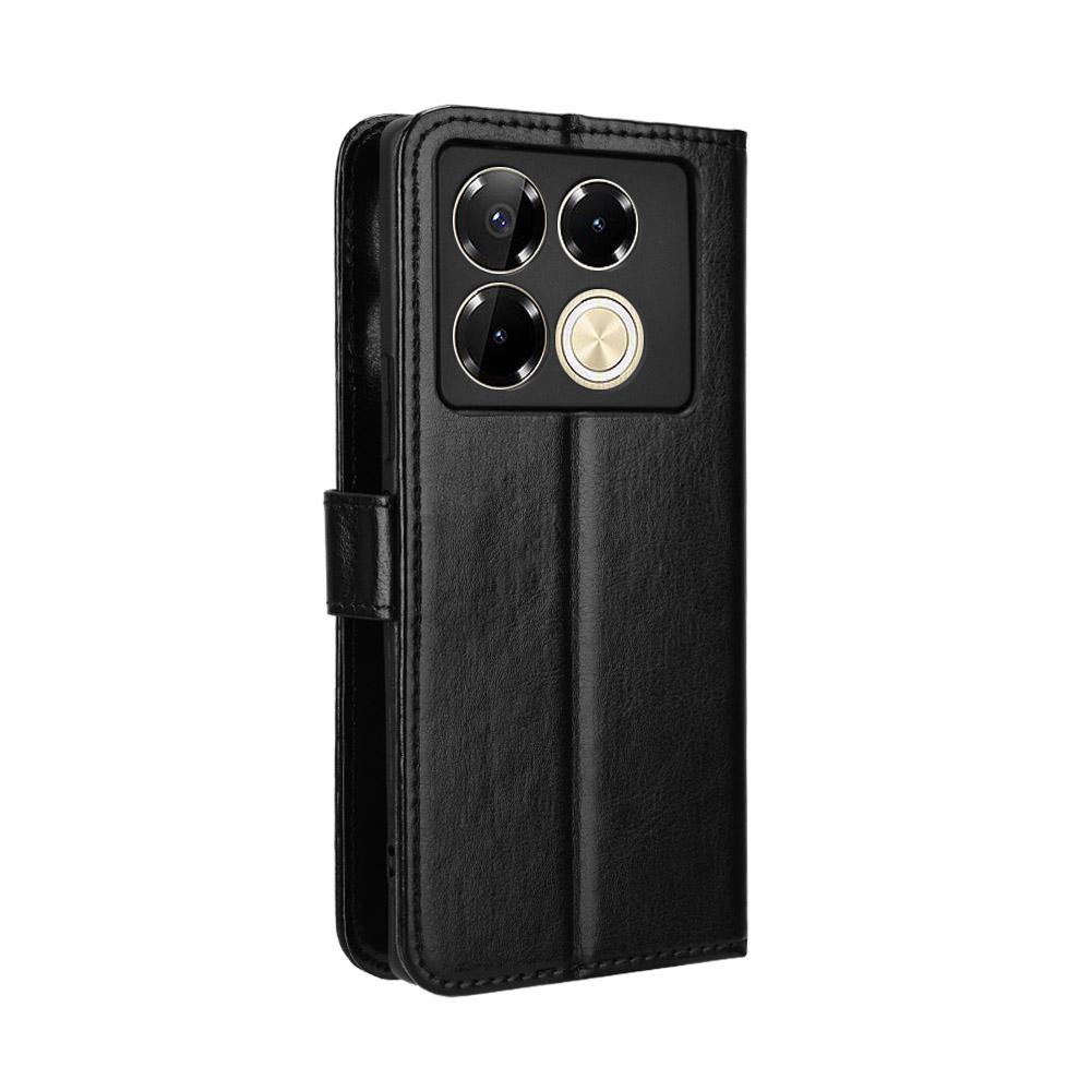 for Infinix Note 40 Pro 4G Wallet Case with Kickstand & Card Slots – Shockproof, Dustproof, Business Heavy Duty Flip Leather Cover