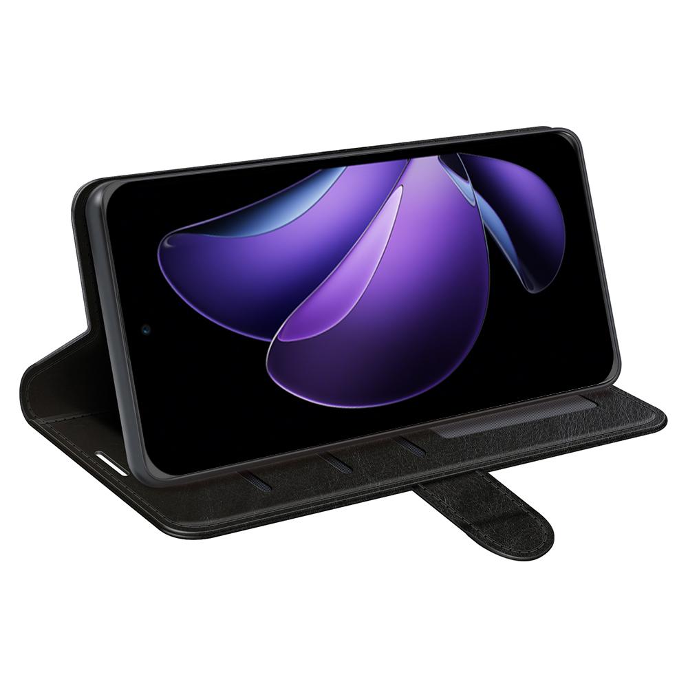 For Oppo Reno13 F 5G Wallet Case Crazy Horse Texture Stand Leather Phone Cover