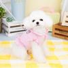 2023 Spring and Summer Pet Clothes Puppy Clothes Teddy Clothes Chest Back Dog Skirt Rabbit Cowboy Chest Back Wholesale