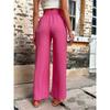Women's High Waisted Loose Long Casual Trousers