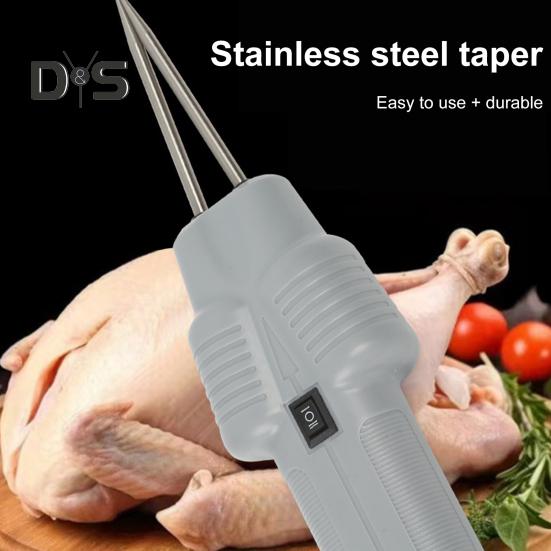 Электрический быстрый ощипыватель для цыплят, портативный ручной очиститель перьев птицы, перезаряжаемый небольшой автоматический очиститель волос, водонепроницаемый, эффективный