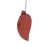 1Pc 6 Tubes Aluminum Pipe Wind Chimes With Hook And Wooden Leaf Hanging Tag Balcony Corridor Decoration Birthday Gift