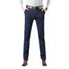 Men's Slim Fit Casual Pants - Elastic, Comfortable, Skin-Friendly, Suitable for Business or Casual Wear In Spring, Autumn, and All Seasons.