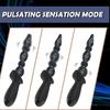 Rechargeable Vibrating Anal Beads - 10 Speeds Silicone Butt Plug for Men Women, BDSM Adult Sex Toy