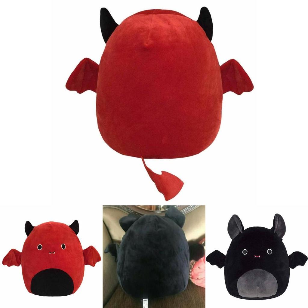 Очаровательная плюшевая игрушка летучая мышь-дьявол на Хэллоуин, мягкая и приятная на ощупь, набивная мультяшная кукла для детей