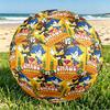 Sonic Print Size 5 Soccer Ball, PU Wear Resistant Football for Match Training and Daily Practice, Birthday Gift for Soccer Fans