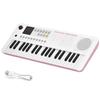 Onetone Electronic Mini 37 LED Japanese Cable Keyboard, Keys, Display, USB-MIDI Compatible, Writing, OTK-37M/WHPK (USB Included)