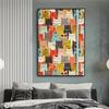 Fun Cute Animals Colorful Cat Canvas Posters and Prints Modern Painting Wall Art Pictures for Children's Room Decoration Gifts