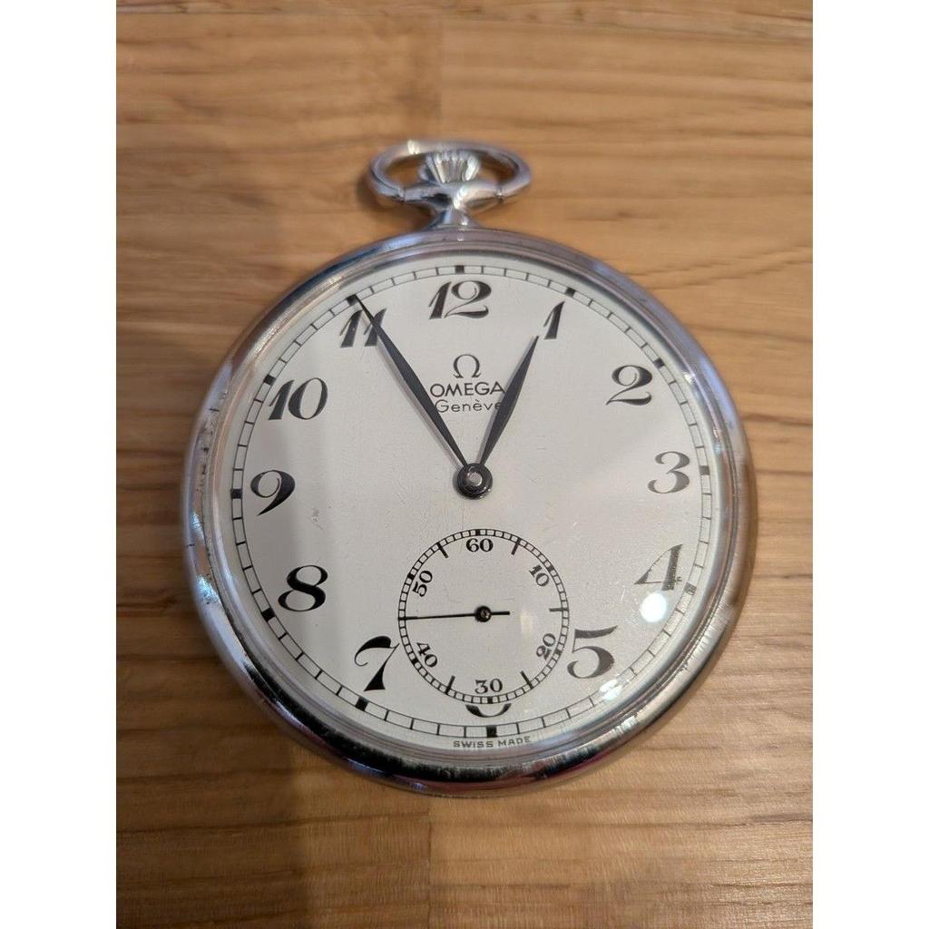 Б/у OMEGA Omega карманные часы с ручным заводом 121.1726 Cal.960 Geneve 48 мм карманные часы винтажные