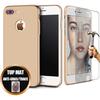 Чехол и Закаленное Стекло - Apple - iPhone 8 Plus - Силикон ТПУ - Ударопрочный - Ультратонкий