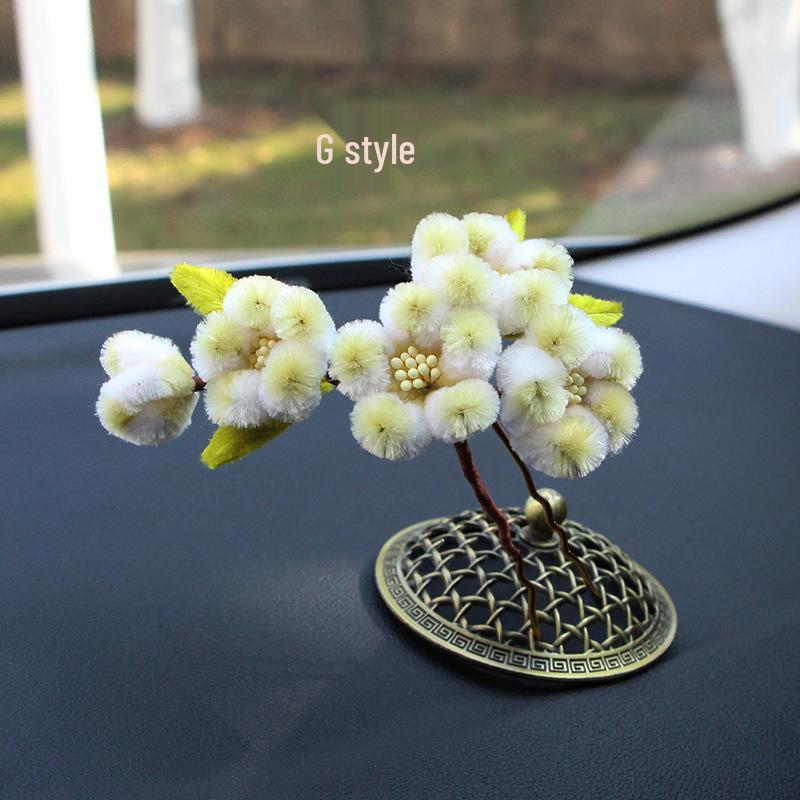 DIY Plush Flower Kit with Scissors, Pig Bristle Brush, Solid Wood Clip, Silk Board for Beginners